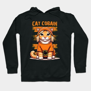 Cat Cobain Hoodie